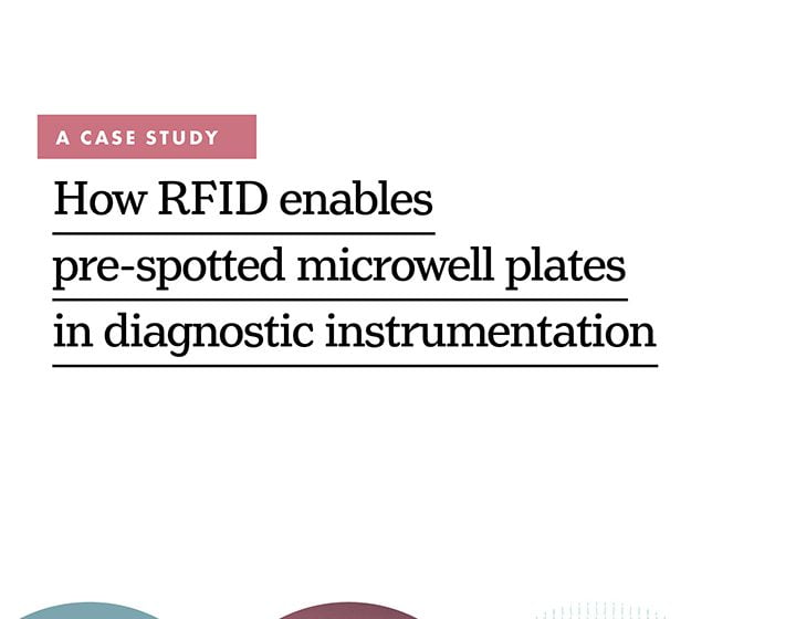 How RFID enables pre-spotted microwell plates in diagnostic instrumentation