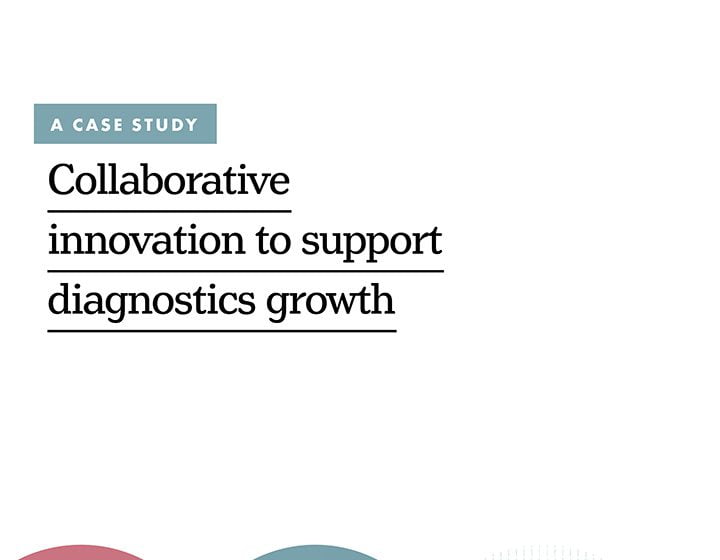 Collaborative innovation to support diagnostics growth